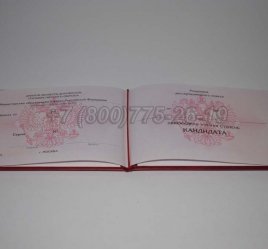 Диплом Кандидата Наук 2014г в Якутске