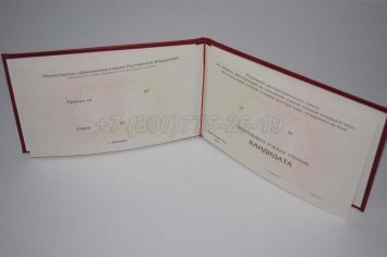 Диплом Кандидата Наук 2017г в Якутске